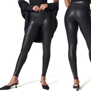 SPANX faux leather leggings